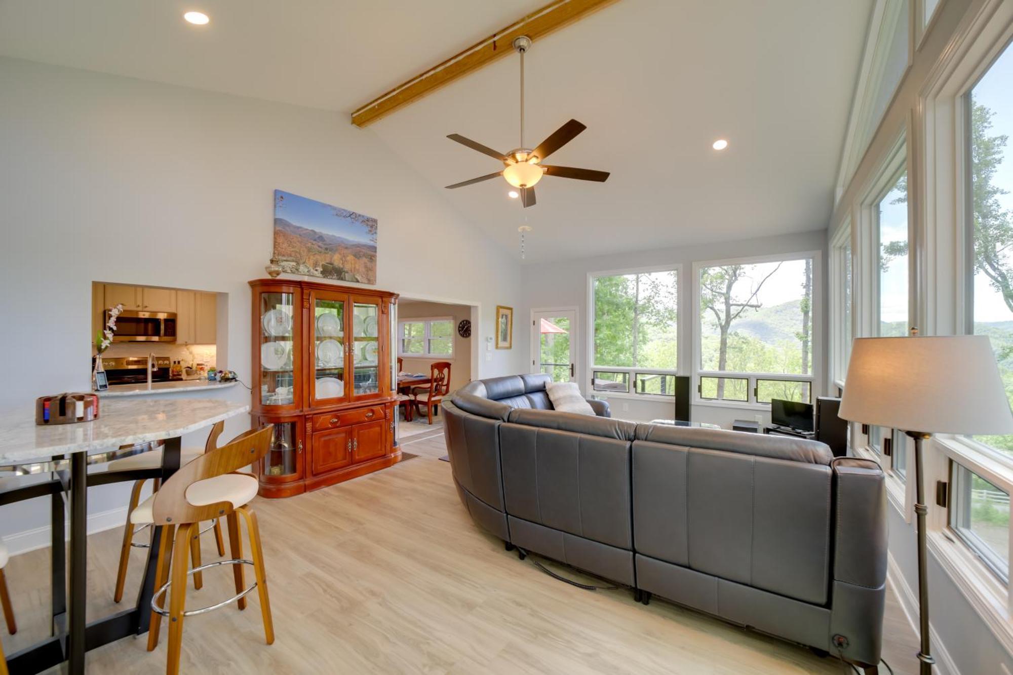 Remote Smoky Mtn Escape With Views And Trail Access! Villa Cullowhee Eksteriør bilde