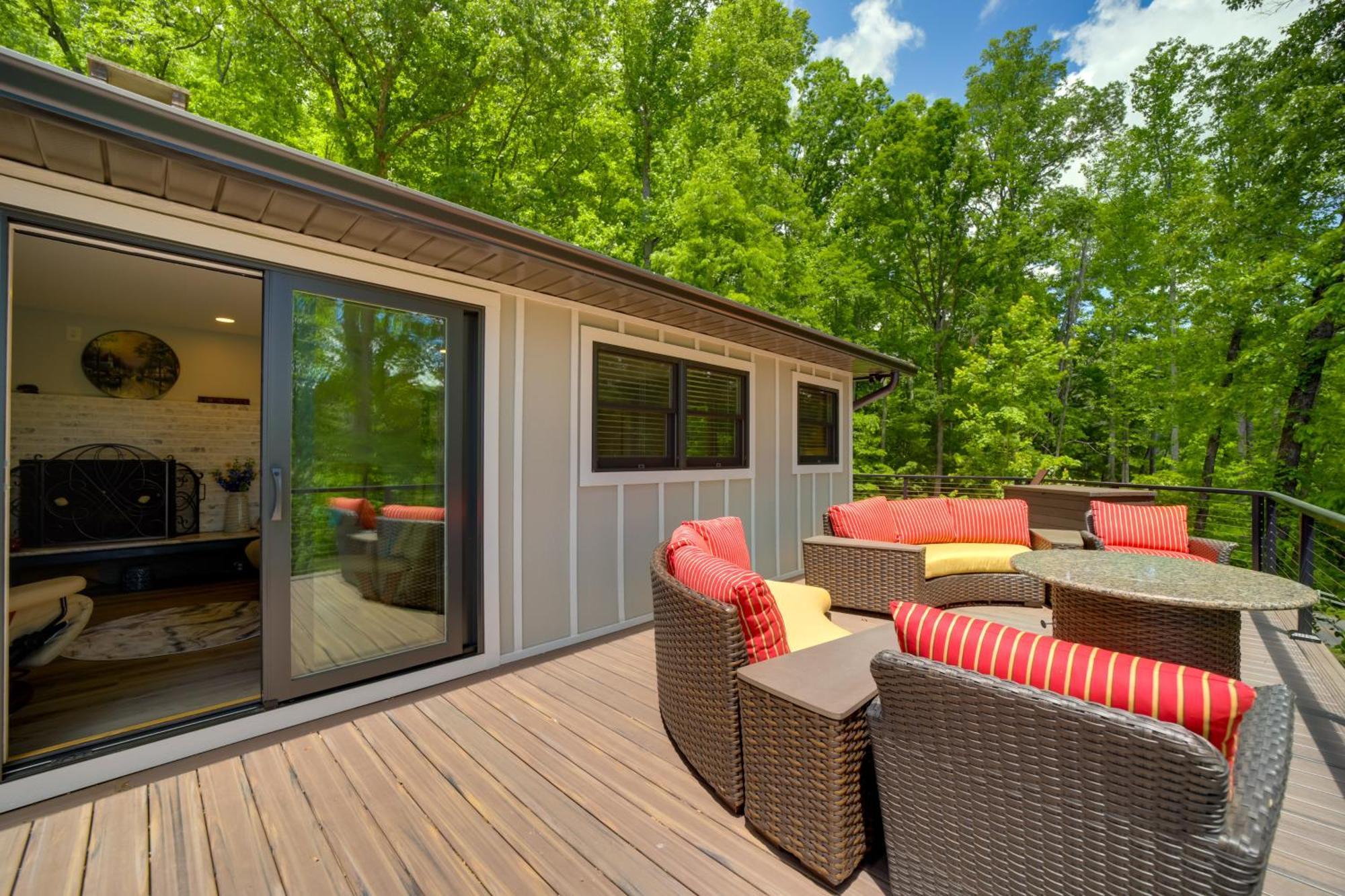 Remote Smoky Mtn Escape With Views And Trail Access! Villa Cullowhee Eksteriør bilde