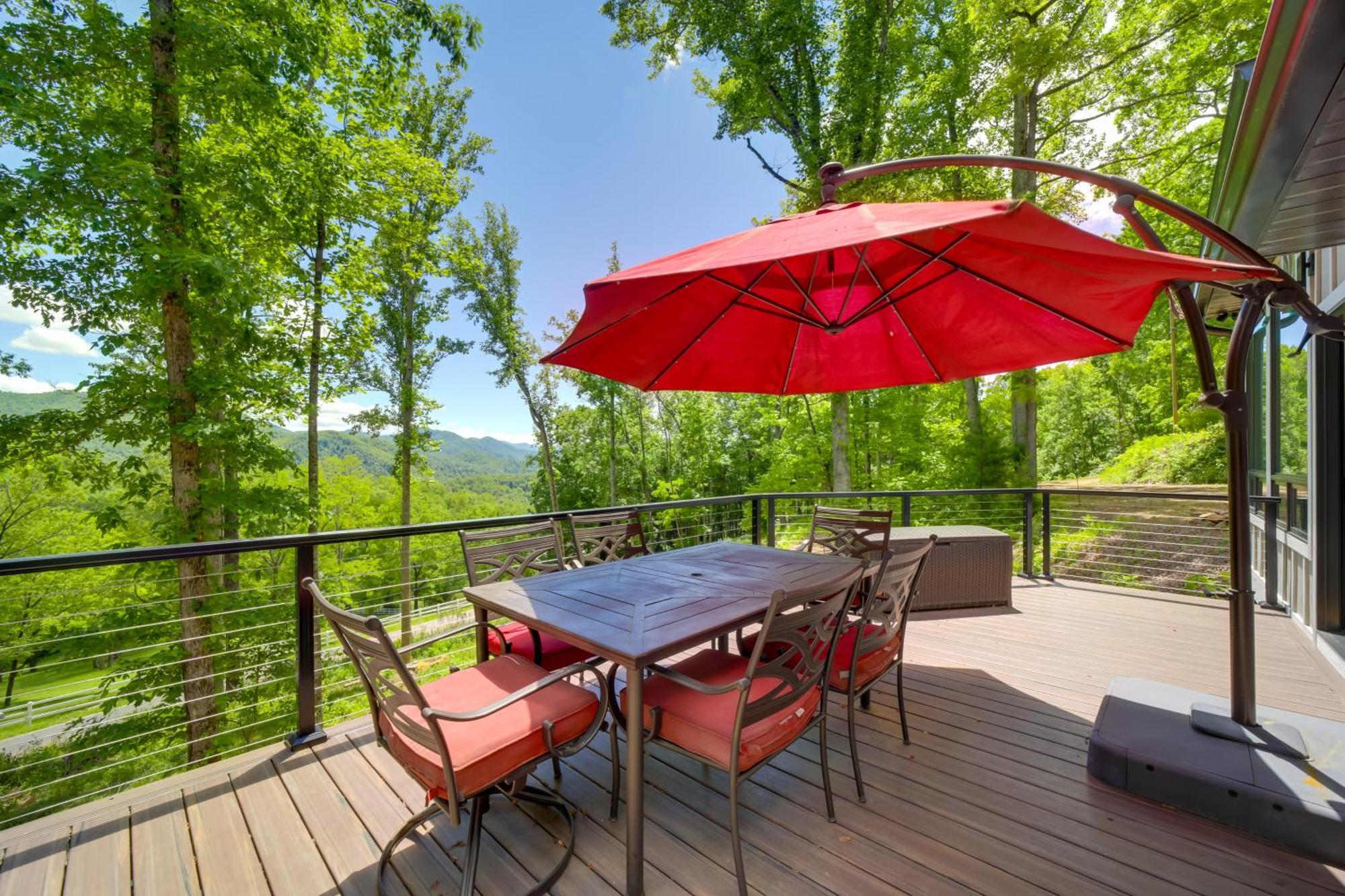 Remote Smoky Mtn Escape With Views And Trail Access! Villa Cullowhee Eksteriør bilde