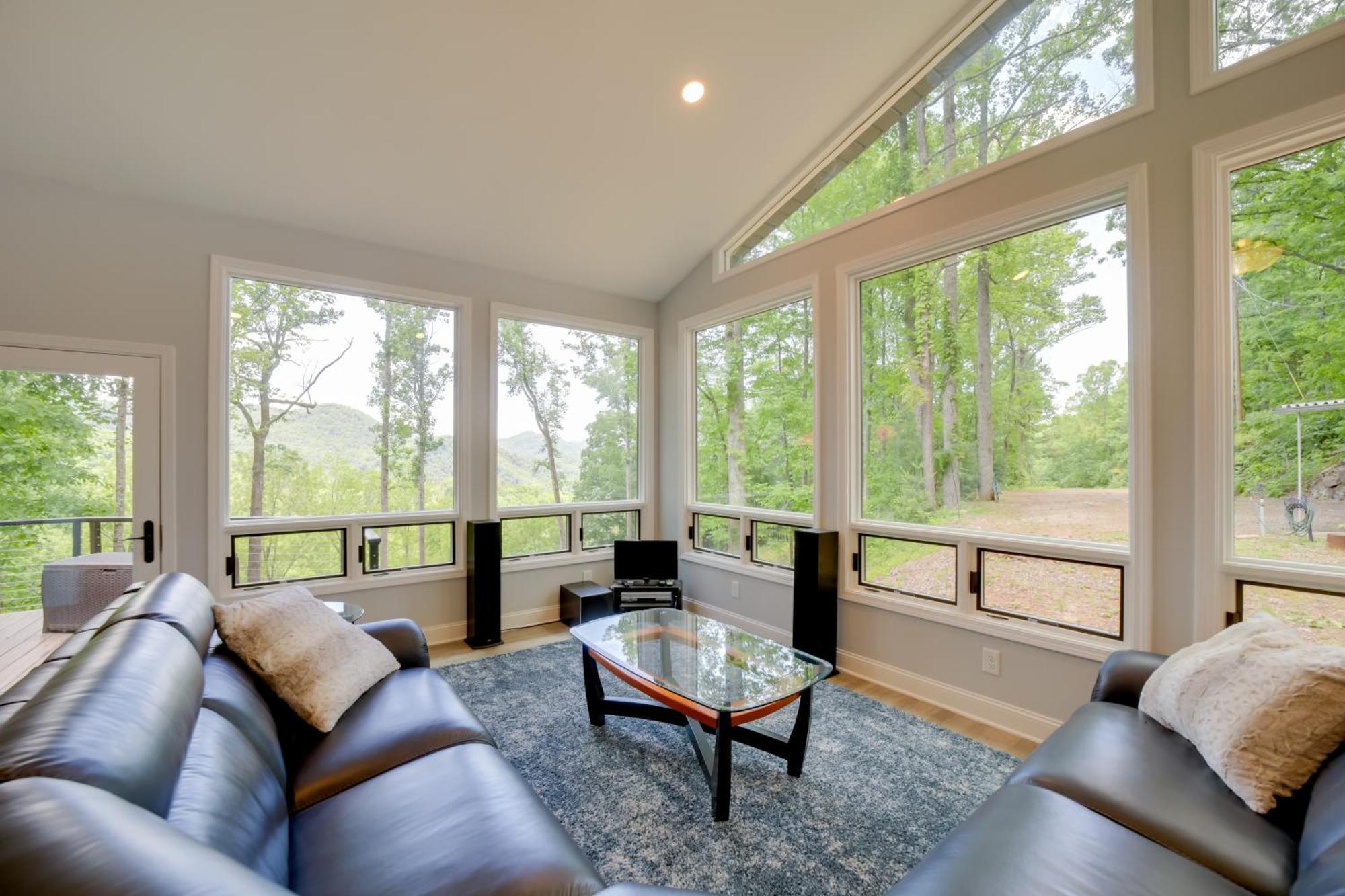 Remote Smoky Mtn Escape With Views And Trail Access! Villa Cullowhee Eksteriør bilde