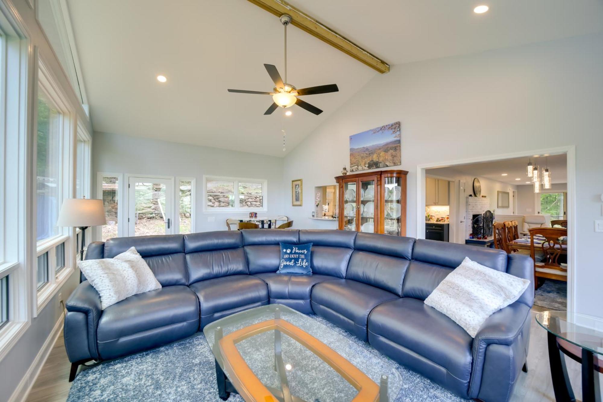 Remote Smoky Mtn Escape With Views And Trail Access! Villa Cullowhee Eksteriør bilde