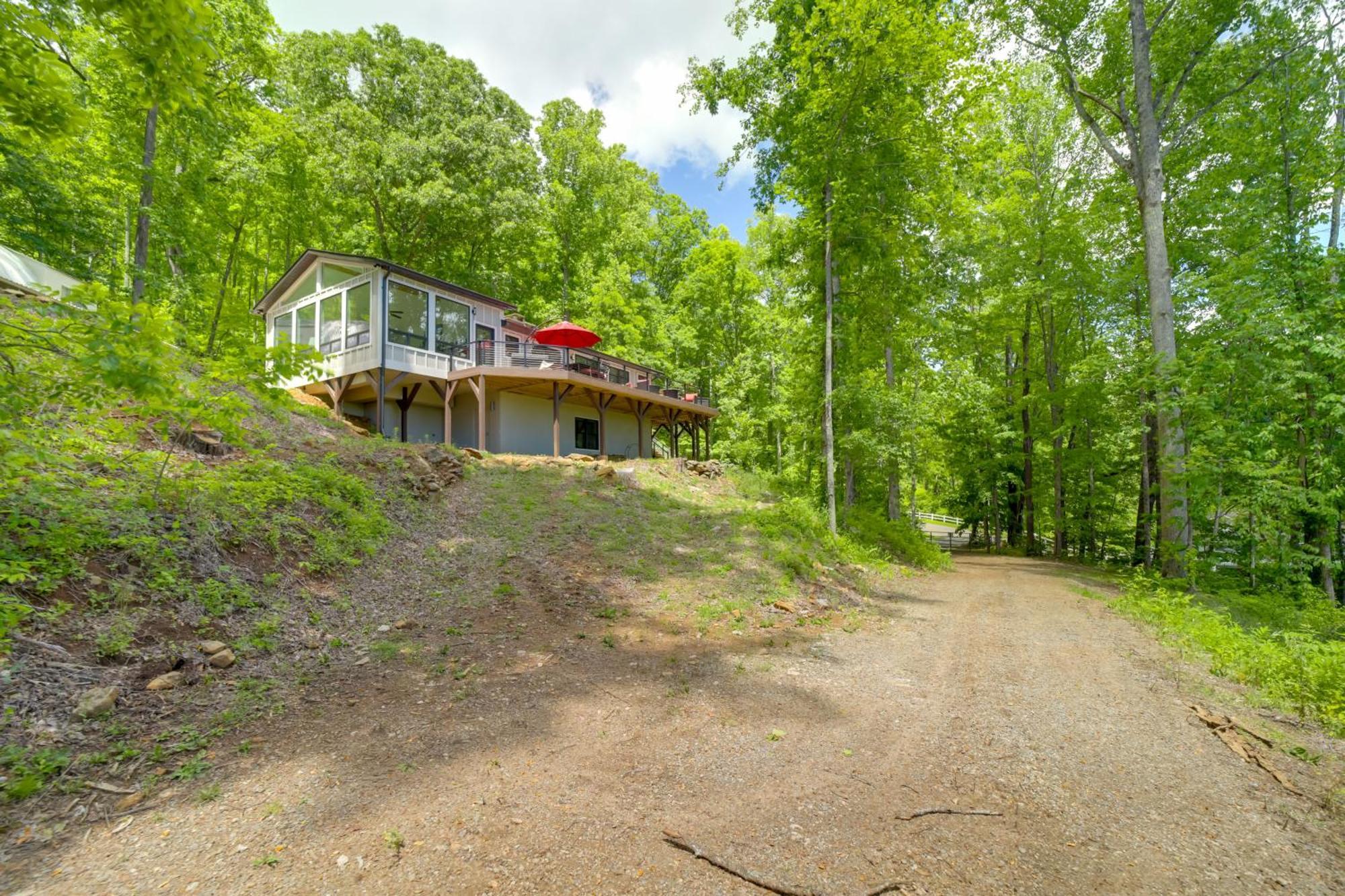 Remote Smoky Mtn Escape With Views And Trail Access! Villa Cullowhee Eksteriør bilde